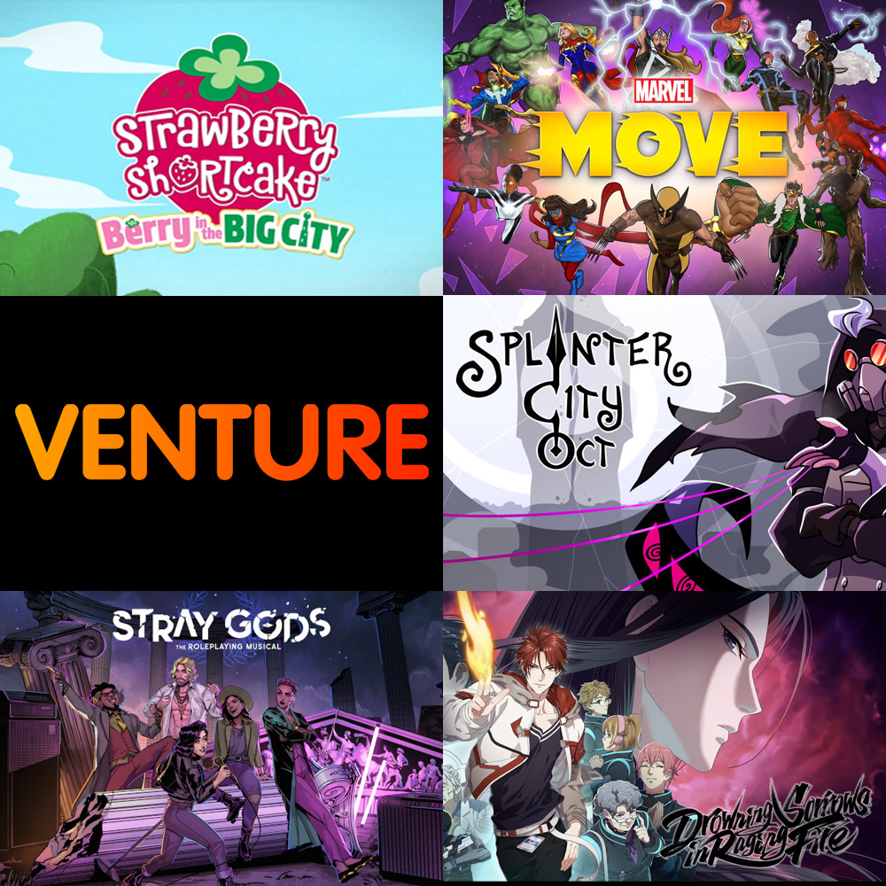 Grid of shows